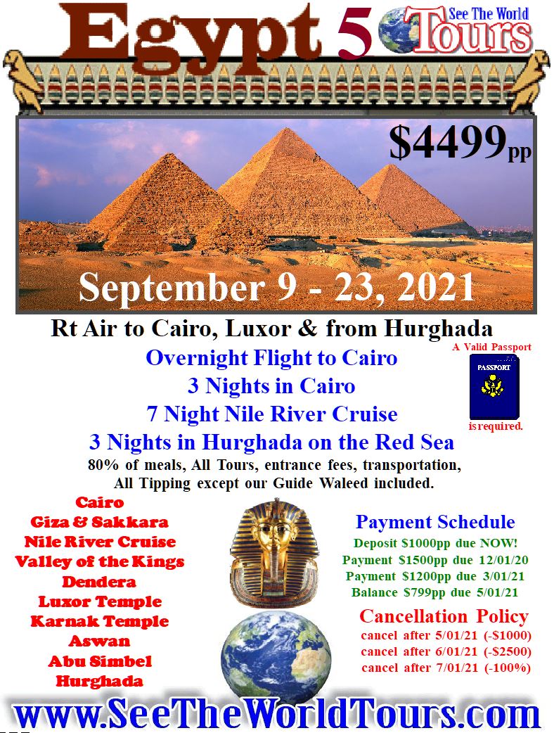 CLICK HERE for Egypt Information